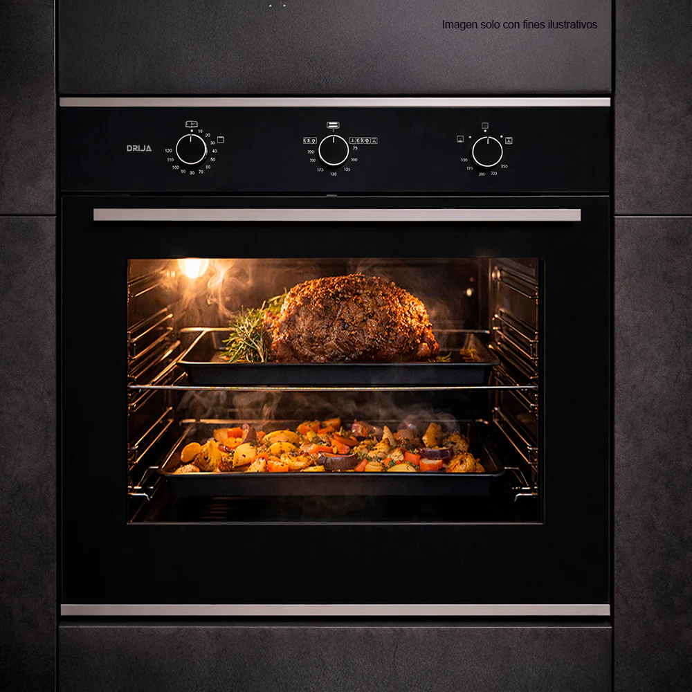 Horno gas grill empotrable, 78 litros, ROMA 76 GAS GRILL, Drija, 75.5 cm - Image 4