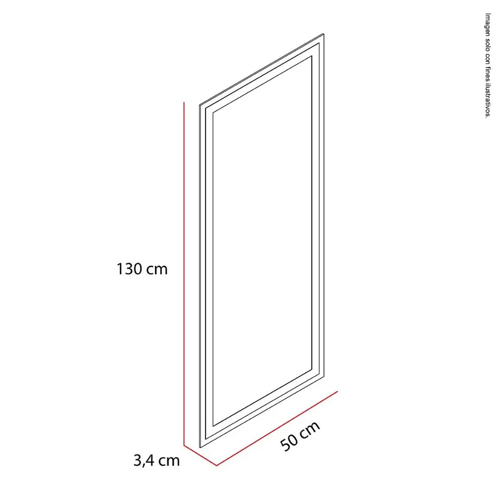 Espejo rectangular Tavira LED + Touch ET40104LT - Image 2