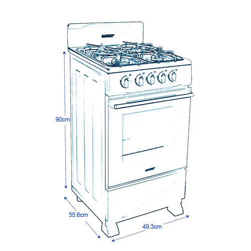 Estufa a gas 20" PATTYTLBL2 Sankey - Image 3