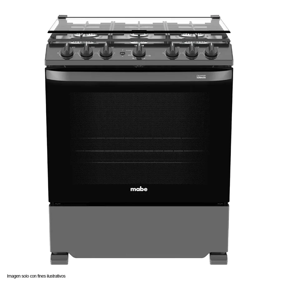 Estufa de 30" EMH7602JBS0 Mabe 6 quemadores (4 jumbos y 2 estandar), encendido eléctrico por botón. - Image 6