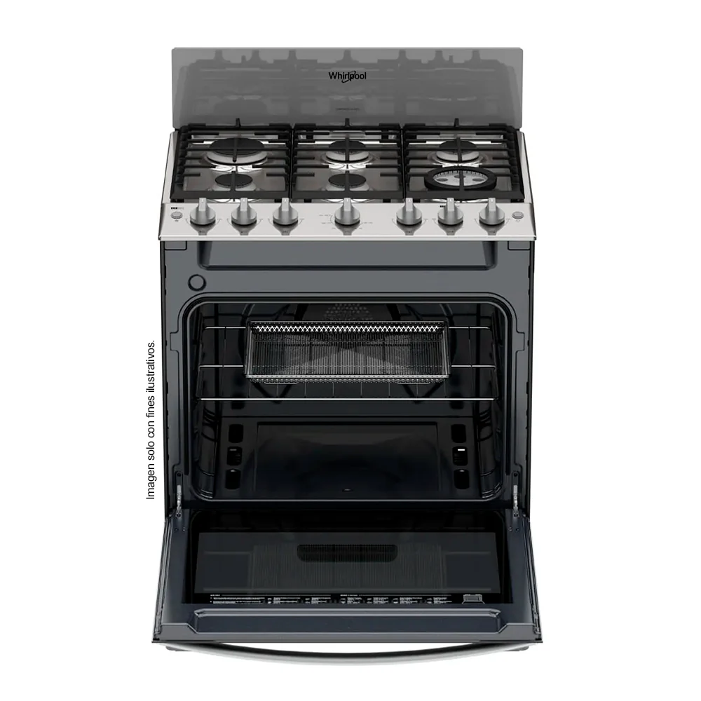 Estufa a gas 30" LWFR5050S Whirlpool, Horn con AirFryer - Image 3