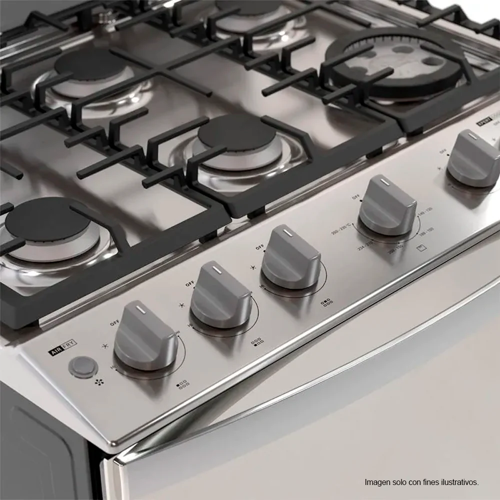 Estufa a gas 30" LWFR5050S Whirlpool, Horn con AirFryer - Image 6