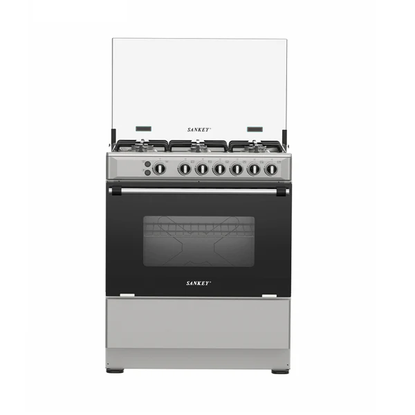 Estufa a gas 30" BERTA SL6 Sankey 6 quemadores encendido eléctrico