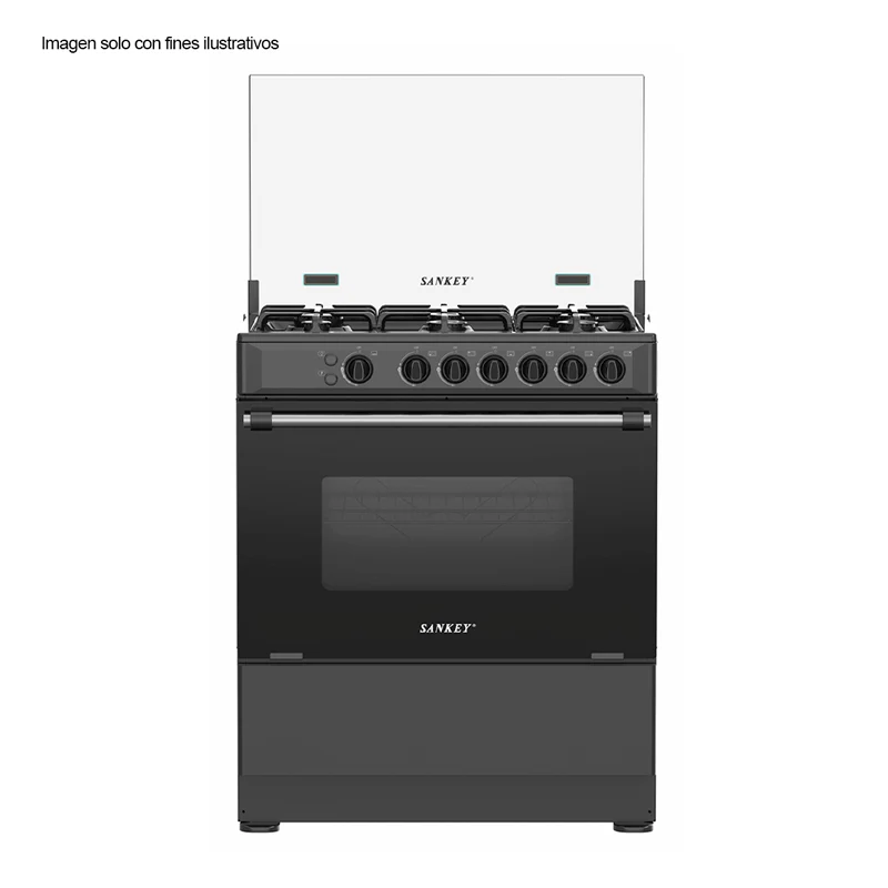 Estufa a gas de 30" BERTA BL06 Sankey