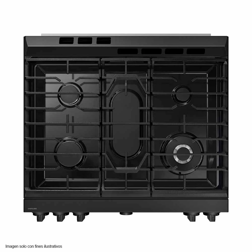 Estufa a gas de 30" Bespoke NSG6DB850012AX Smart Samsung Slide-In Air Friyer & Wi-Fi, Air Sous Vide - Image 5