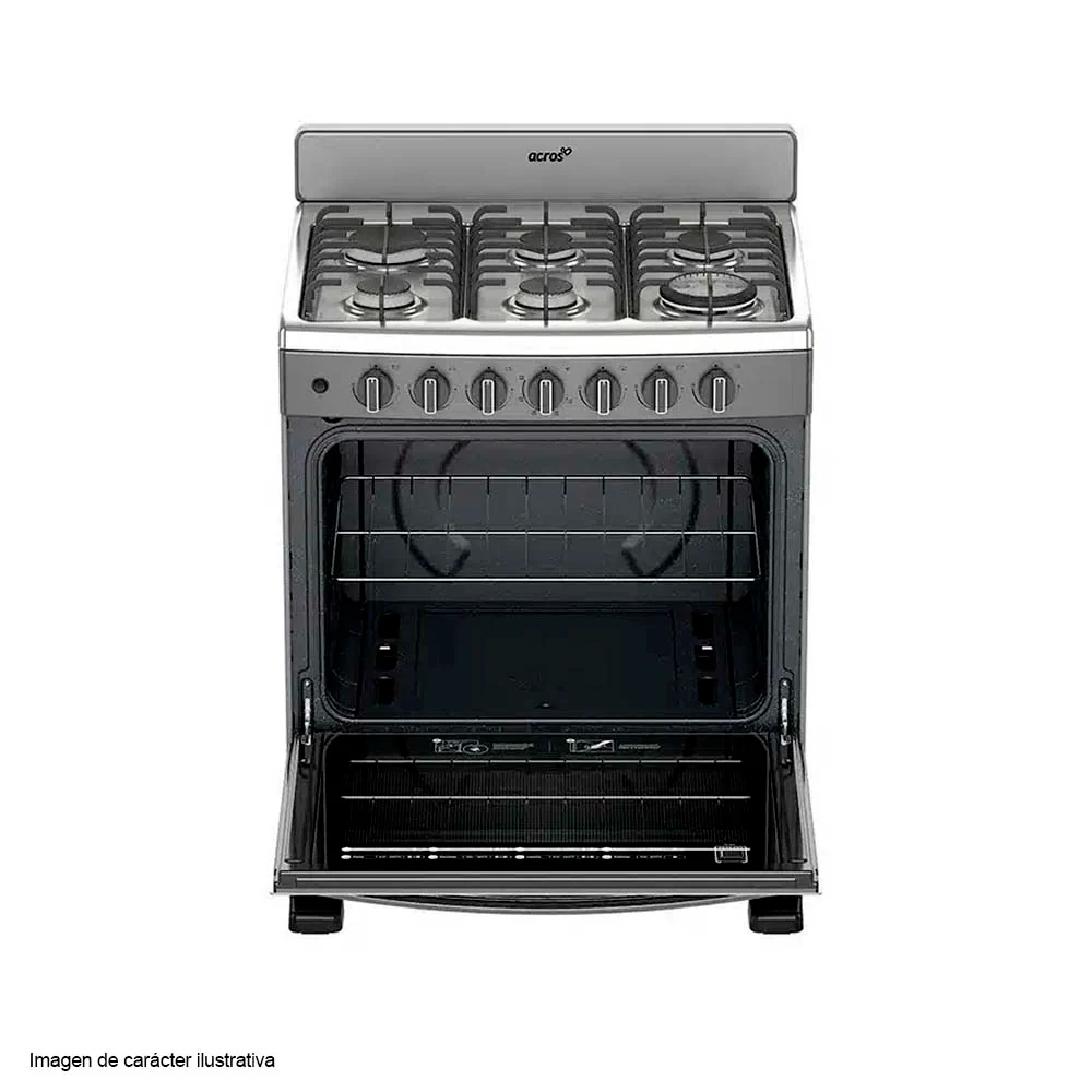 Estufa a gas de 30" LAFR4130G Acros 6 quemadores - Image 2