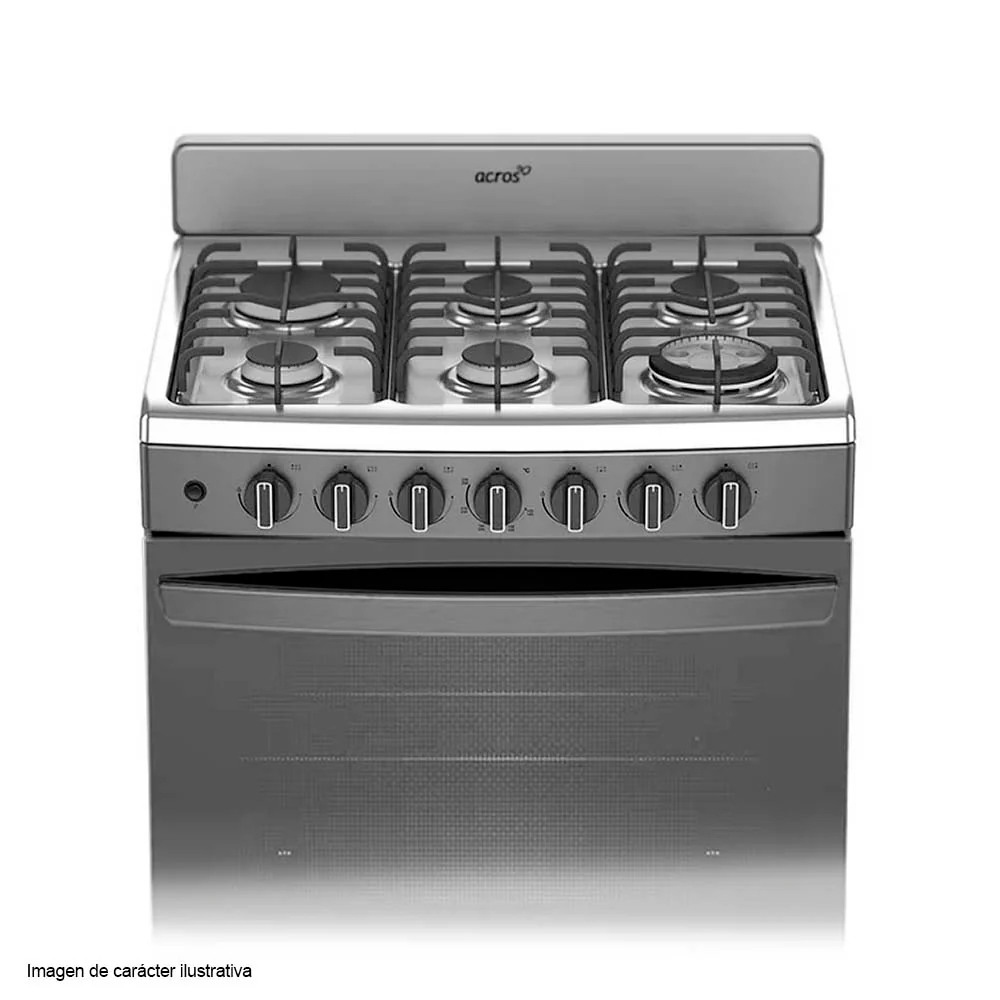 Estufa a gas de 30" LAFR4130G Acros 6 quemadores - Image 3