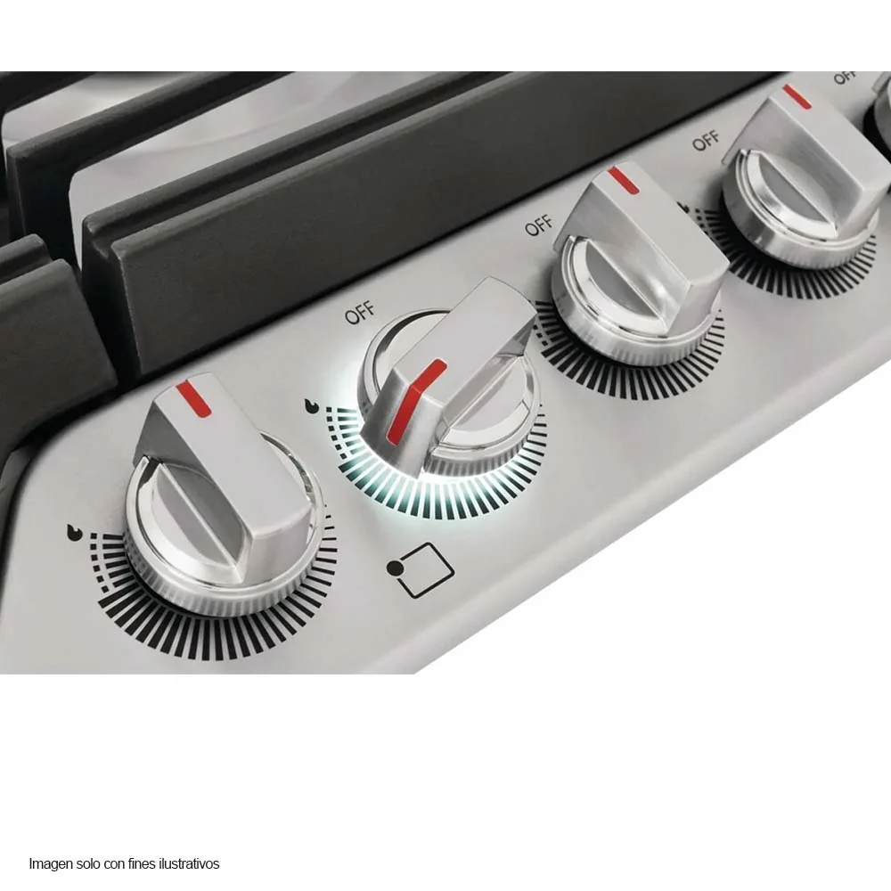 Estufa de 30" a gas empotrable GCCG3048AS 5 quemadores, acero inoxidable Frigidaire - Image 3