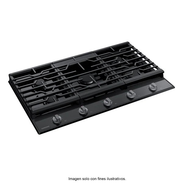 Estufa de 36" empotrable a gas acero inoxidable negro NA36R5310FS/AA Samsung - Image 4