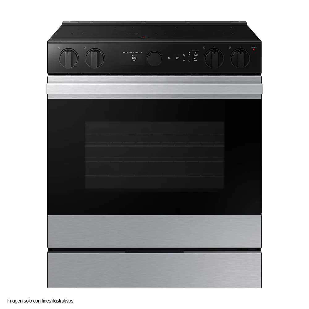 Estufa eléctrica 30" Bespoke Smart NSE6FG8502SR Samsung acero inoxidable - Image 2
