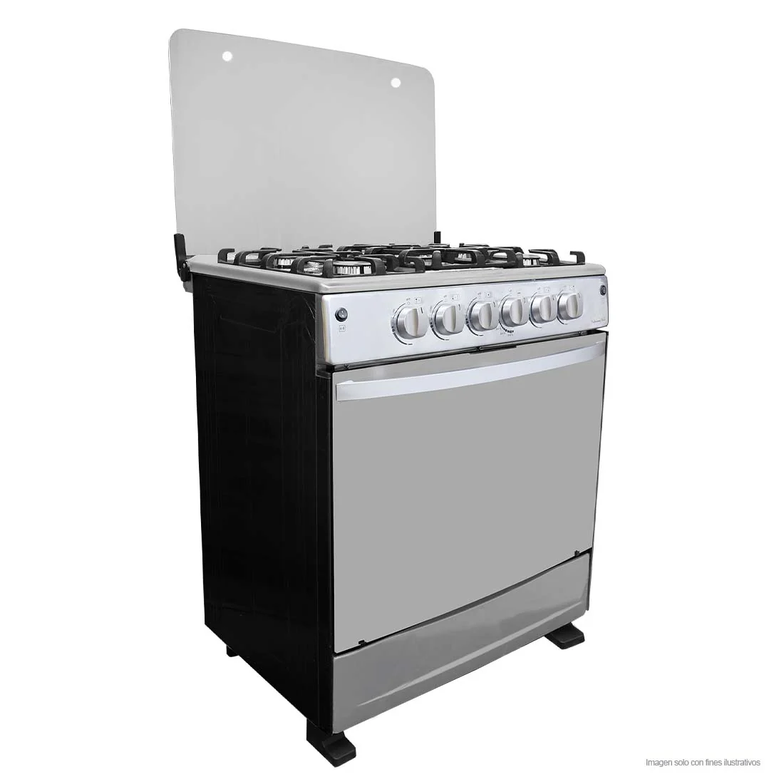 Estufa a gas de 30" NPX-3064TVLPHF  5 quemadores acero inoxidable Nisato - Image 2