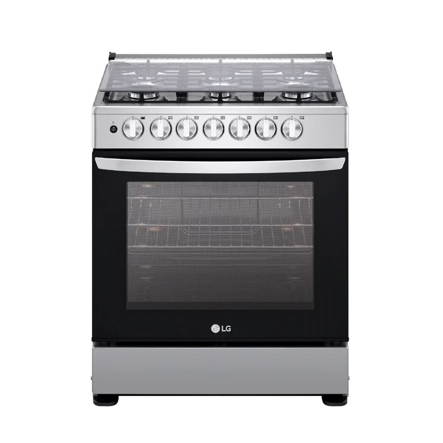 Estufa LRGZ5253S LG a gas 30" encendido automático 6 quemadores horno 5.2pc. - Image 2