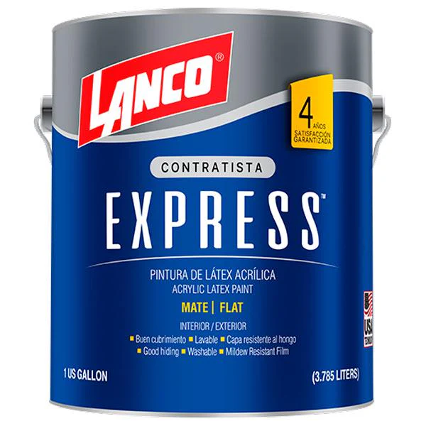 LANCO PINTURA BASE EXPRESS LATEX TINT GALON