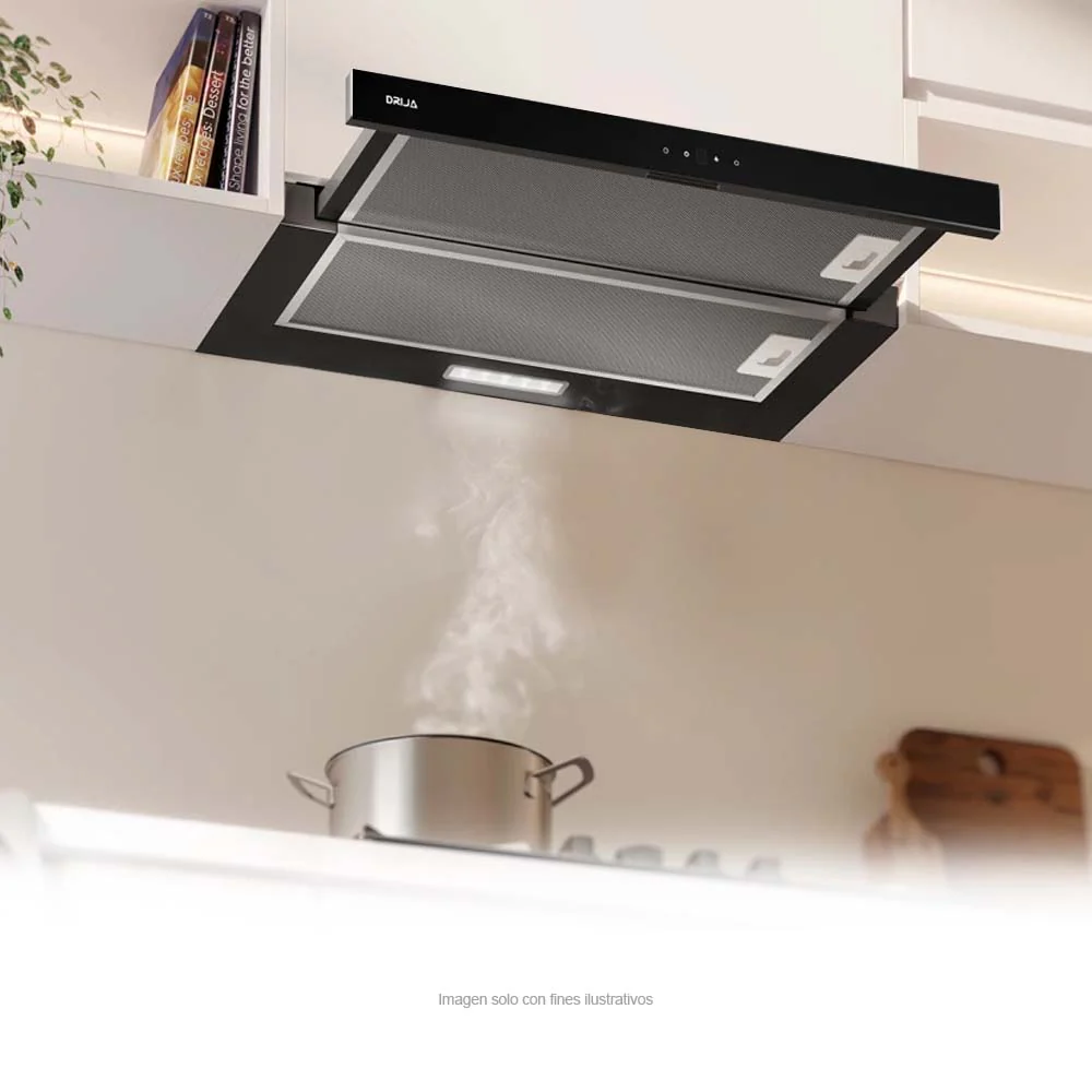 Extractor de grasa retráctil Touch 60 Drija empotrable 3 volicidades2 filtros - Image 4