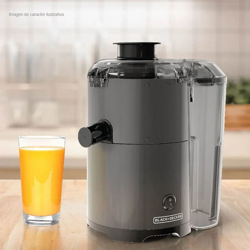 Extractor de jugo JE2500B Black and Decker, motor silencioso - Image 3