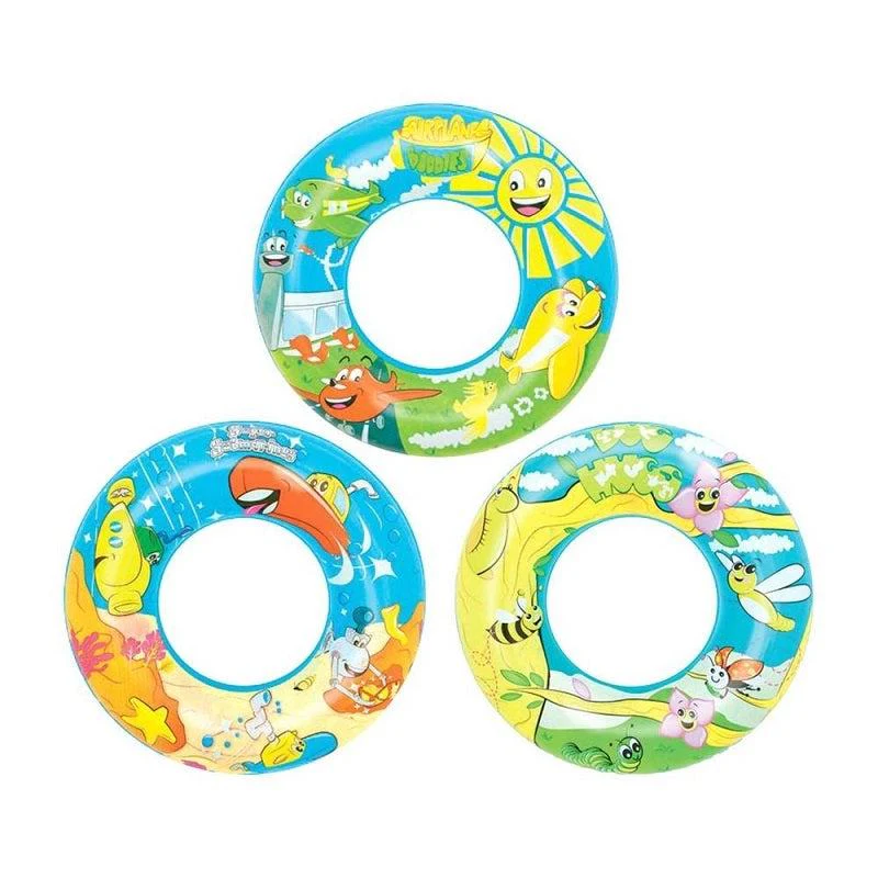 FLOTADOR EN FORMA DE ANILLO 36013 CON DISENOS ANIMADOS PARA NIÑOS DE 3 A 6 AÑOS BES - Image 2