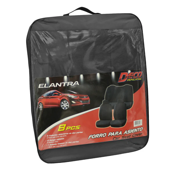 FORRO PARA ASIENTO PARA AUTO COLOR NEGRO  PARA MODELO ELANTRA  16 9845 N