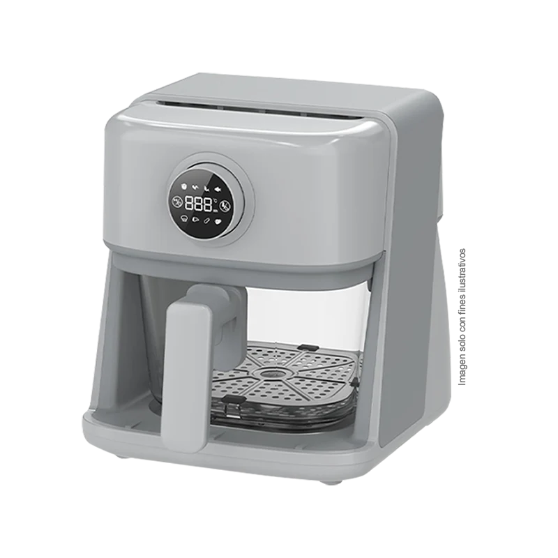 Freidora de aire 3.0L FRW-3012GT Sankey, visión 360° temporizador 60 minutos.