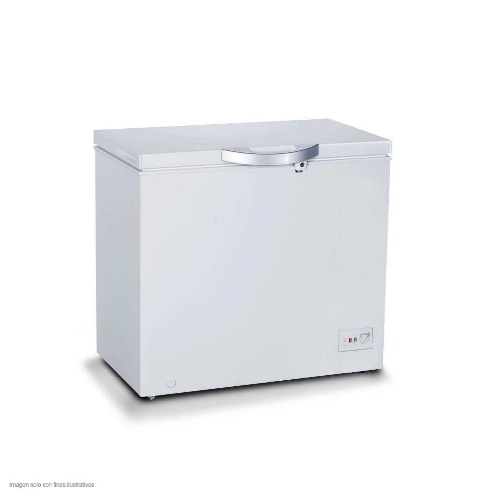 Congelador 7pc Horizontal FFCC07C3HQW Frigidaire función dual cierre con llave de seguridad