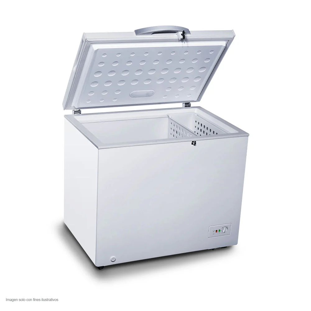 Congelador 7pc Horizontal FFCC07C3HQW Frigidaire función dual cierre con llave de seguridad - Image 2