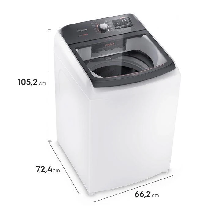 Lavadora Carga Superior, 18 kg, FWIB18T4EBPUG, Frigidaire, Jet Clean + doble enjuague - Image 3