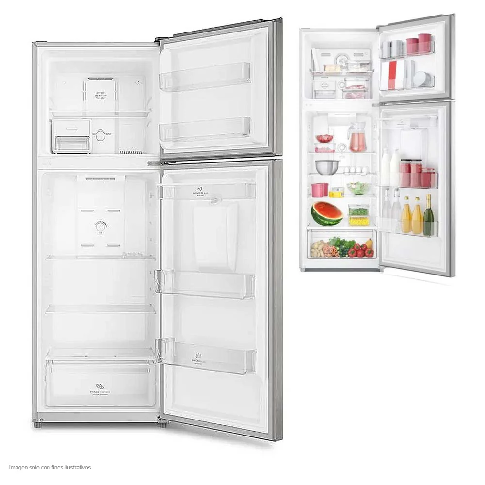 Refrigeradora 12pc TopMount FRTS12K3HTS Frigidaire color gris con dispensador de agua - Image 2