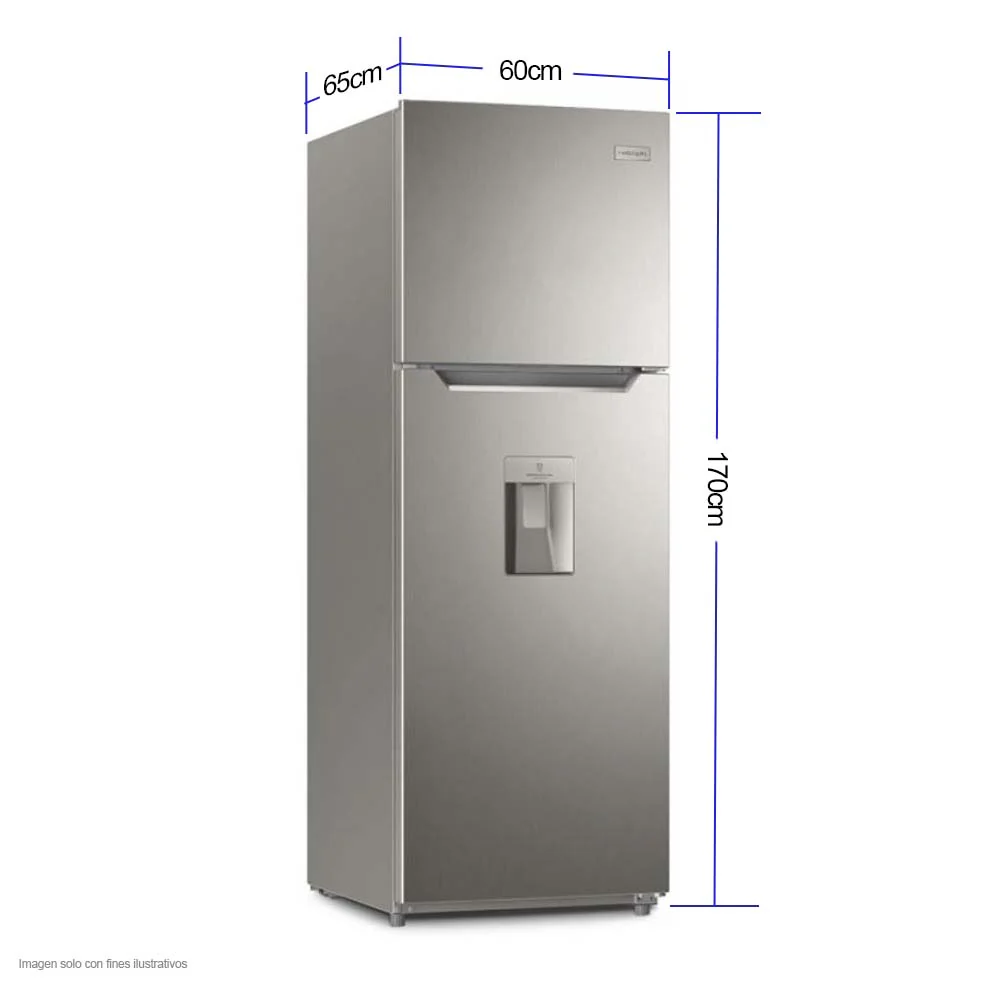 Refrigeradora 12pc TopMount FRTS12K3HTS Frigidaire color gris con dispensador de agua - Image 3