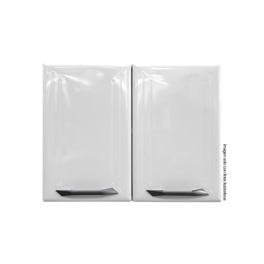 Gabinete aéreo para cocina 2 puertas TLAE-2SBB (D) color blanco - Image 2