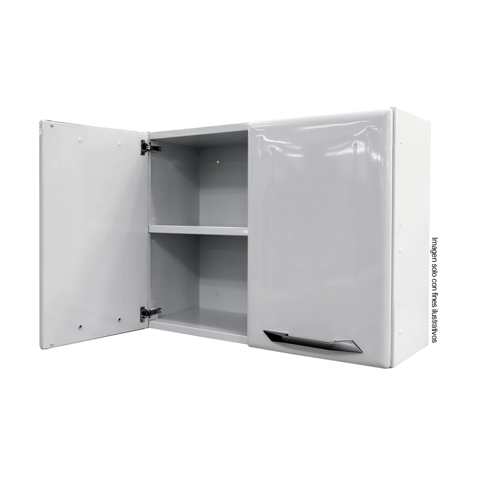Gabinete aéreo para cocina 2 puertas TLAE-2SBB (D) color blanco - Image 3