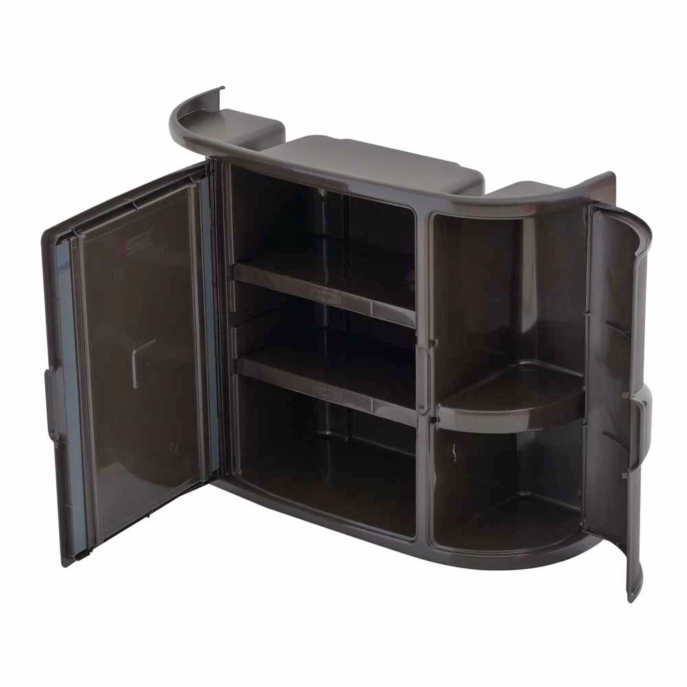 Gabinete con espejo para baño 7668-XP Rimax color wengue - Image 2