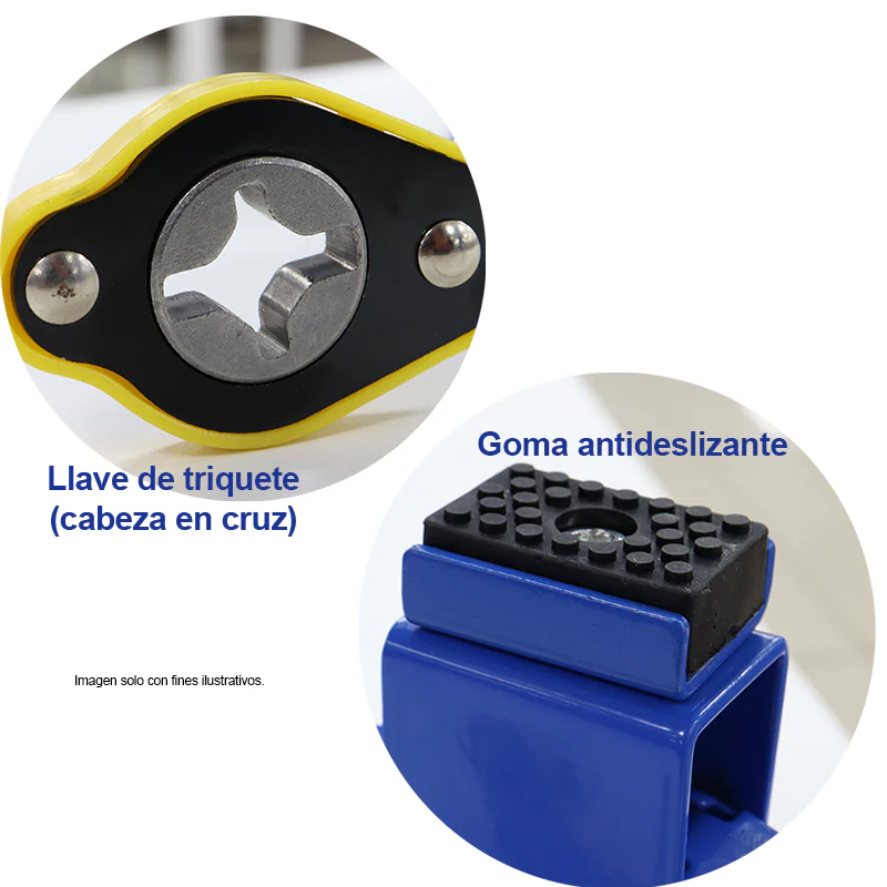 Gato hidráulico de tijera capacidad de carga de 2 toneladas para todo los autos - Image 3