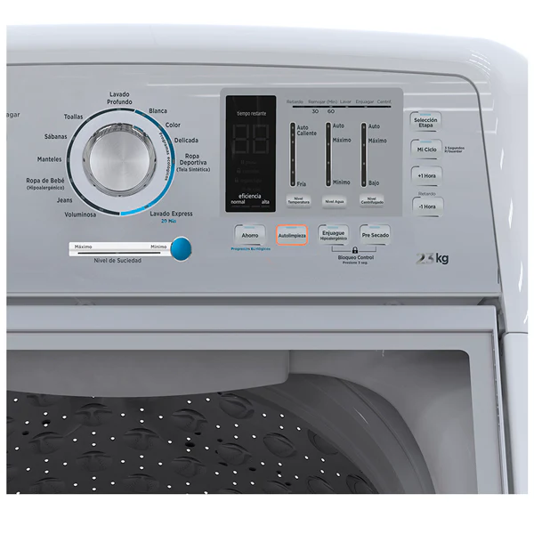 Lavadora GE capacidad 23kg LGH73201WBAB0 carga superior - Image 2