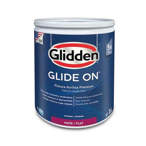 GLIDDEN PINTURA BASE GLIDE-ON ACRILICA MATE U-ACCENT GALON