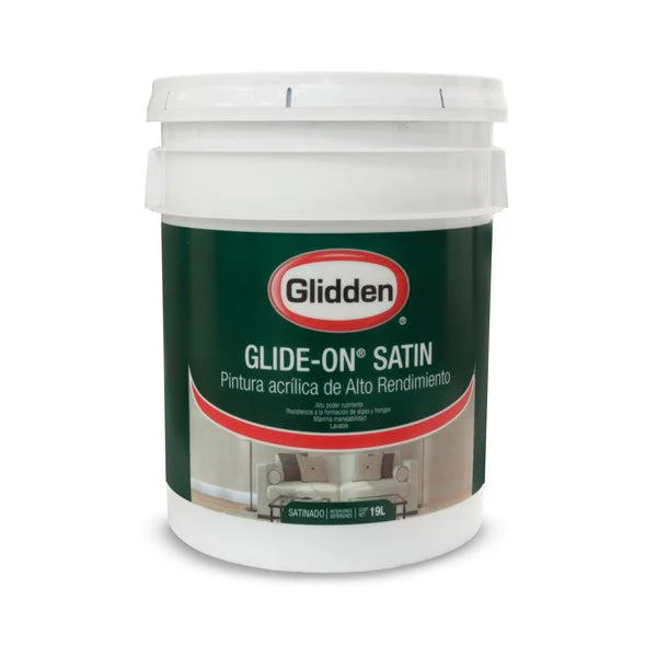 GLIDDEN PINTURA BASE GLIDE-ON SATIN INTERMEDIA 5 GALONES