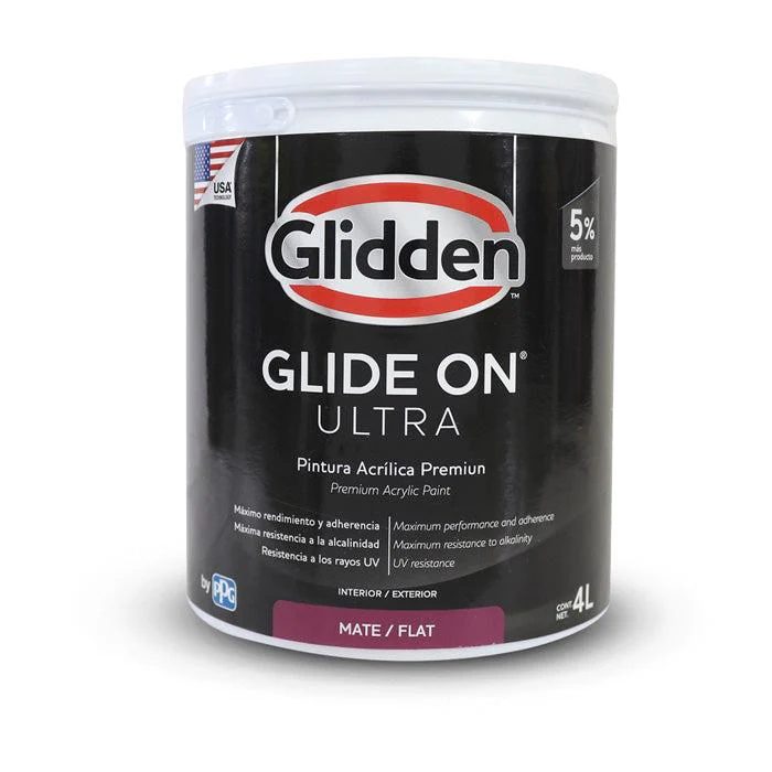GLIDDEN PINTURA BASE GLIDE-ON ULTRA MATE ACCENT GALON