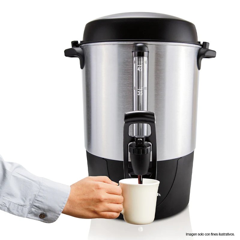 cafetera percoladora 45 tazas HB40521 Hamilton Beach, acero inoxidable. - Image 2