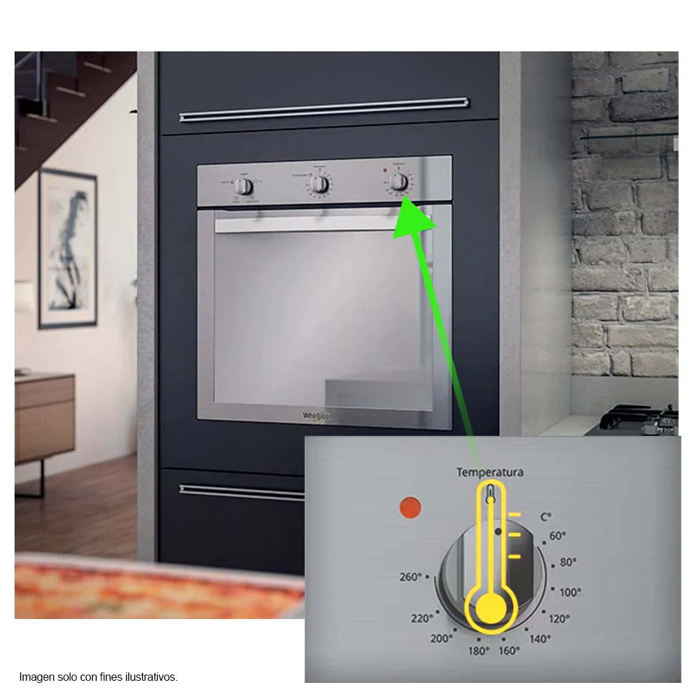 Horno empotrable 24" WOE120 Whirpool eléctrico 220V - Image 3