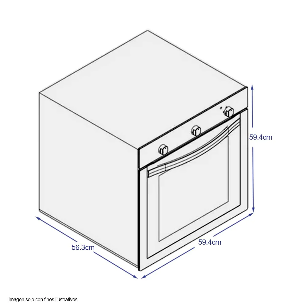 Horno empotrable 24" WOE120 Whirpool eléctrico 220V - Image 4