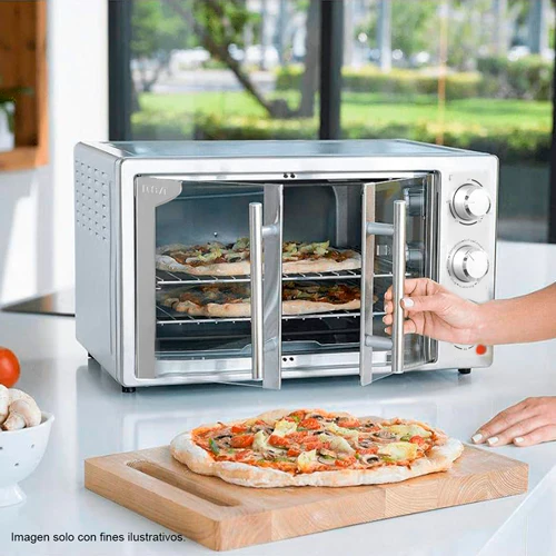 Horno Air Fryer capacidad 25 litros RCFA25SS RCA puertas francesas acero inox. - Image 2