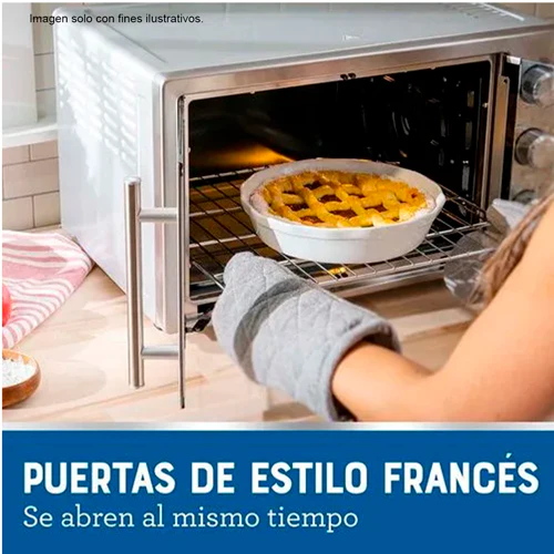 Horno Air Fryer capacidad 25 litros RCFA25SS RCA puertas francesas acero inox. - Image 3