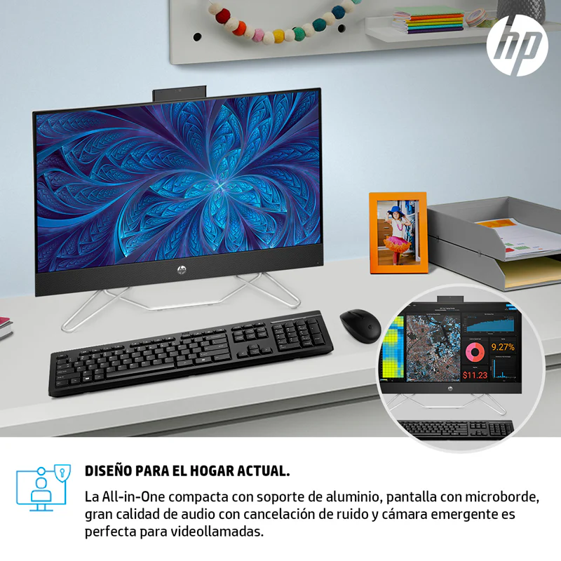 Desktop HP 24-CB1006LA pantalla de 23.8" CORE i5 1235U - Image 5