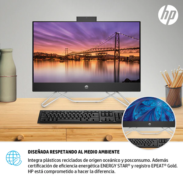 Desktop HP 24-CB1006LA pantalla de 23.8" CORE i5 1235U - Image 6