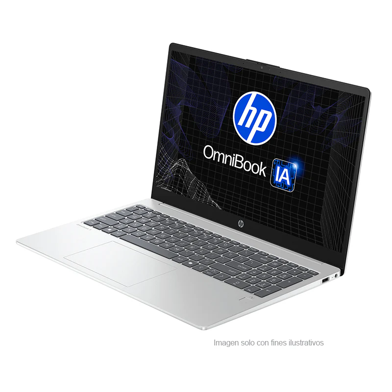 Laptop OmniBook 3 AI 15-fn0051la, HP | AMD Ryzen AI 5, 16 GB RAM, 512 GB SSD, 15.6" FHD, Windows 11 Home - Image 2