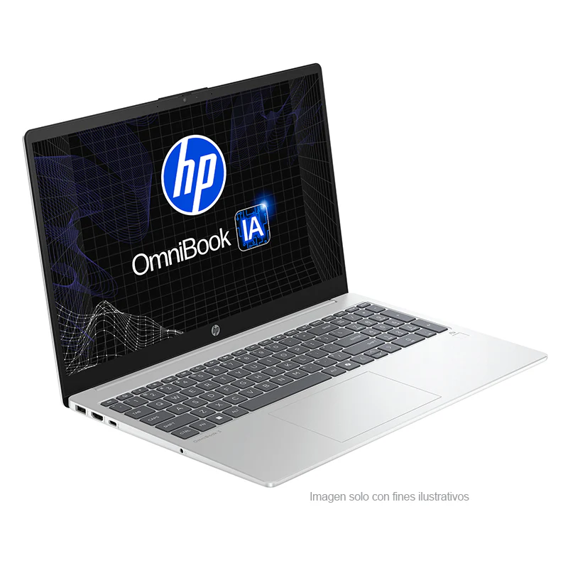 Laptop OmniBook 3 AI 15-fn0051la, HP | AMD Ryzen AI 5, 16 GB RAM, 512 GB SSD, 15.6" FHD, Windows 11 Home - Image 3