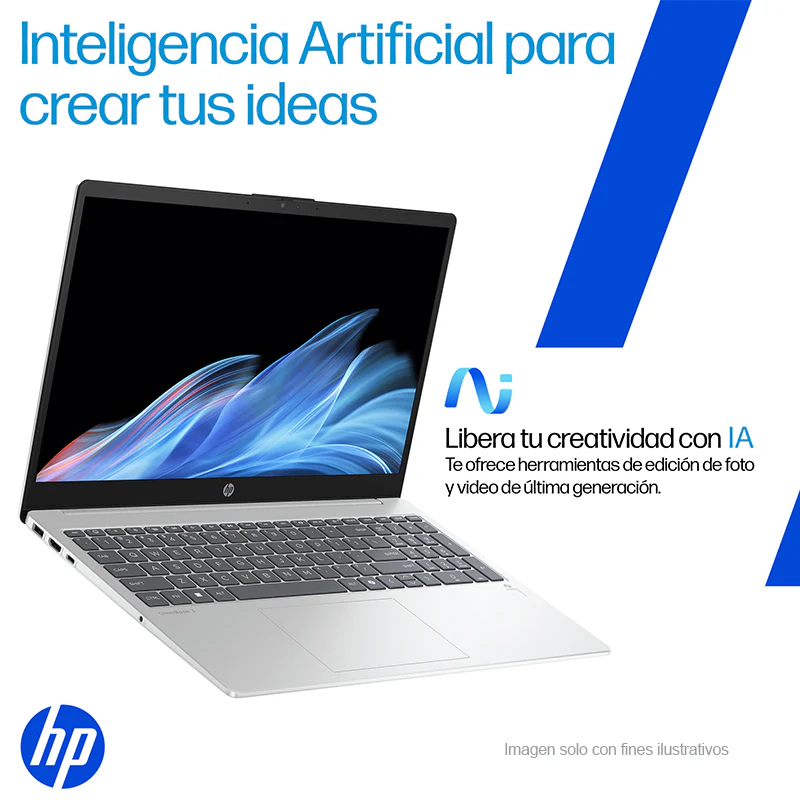 Laptop OmniBook 3 AI 15-fn0051la, HP | AMD Ryzen AI 5, 16 GB RAM, 512 GB SSD, 15.6" FHD, Windows 11 Home - Image 5