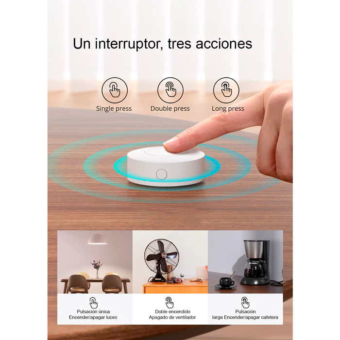 Interruptor inalámbrico para escenas SNZB01 Zigbee Sonoff - Image 4