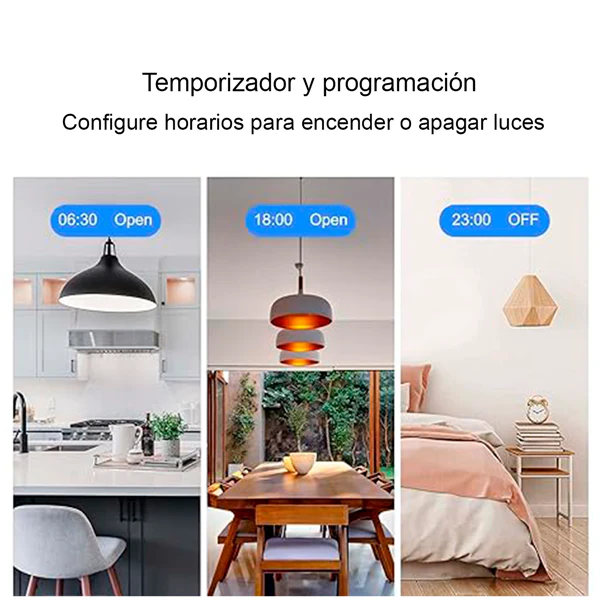 Interruptor sencillo táctil blanco T0-1C Smart WI-FI SONOFF - Image 4