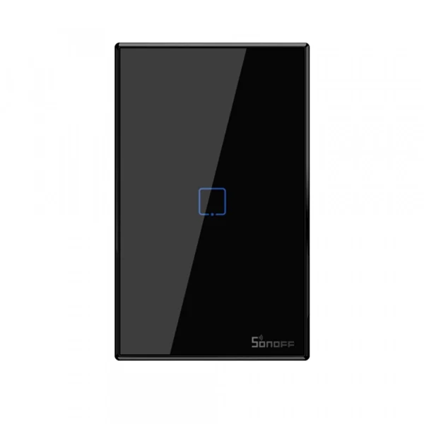 Interruptor sencillo táctil negro T3-1C Smart Wi-Fi SONOFF. - Image 4
