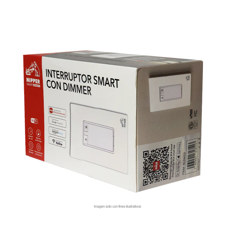 Interruptor Smart RLSM22, con Dimmer NIPPER - Image 2