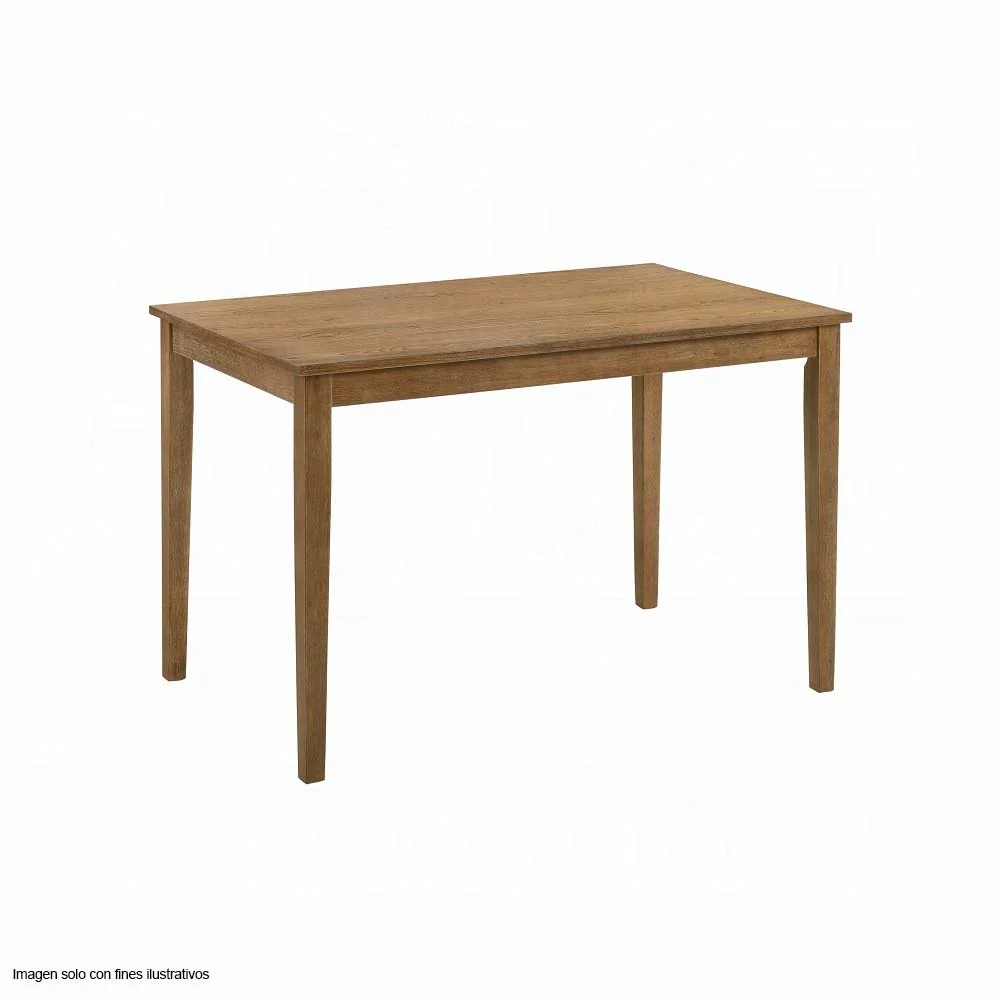 Juego de comedor 4 puestos modelo Kayee roble envejecido - Image 2